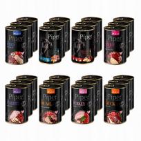 Šunų konservai PIPER MIX, 24 x 400 g