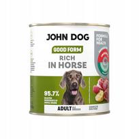 Šunų konservai John Dog Good Form su arkliena 800g