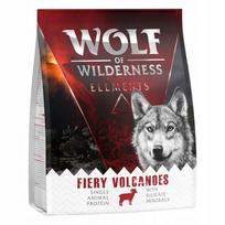 Sausas pašaras be grūdų Wolf of Wilderness Fiery Volcanoes ėriena 1 kg