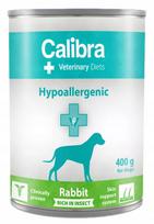 Veterinarinis šunų pašaras Calibra Hypoallergenic Rabbit&Insect 400g