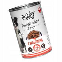 Šlapi šunų ėdalas su jautiena Bult Tuf Tuf, 415 g
