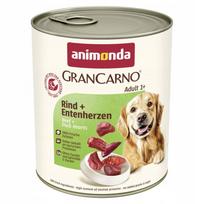 Šunų ėdalas Animonda GranCarno Adult 800 g, su jautiena ir anties širdelėmis