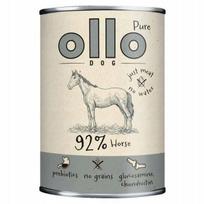 Šlapias šunų maistas OLLO PURE HORSE 850g su arkliena