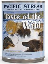 Šunų konservai Taste of the Wild Pacific Stream su lašiša 390g