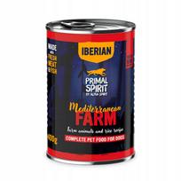 Šunų ėdalas Primal Spirit Iberian Mediterranean Farm (suaugusiems) 400 g