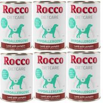 Šunų ėdalas ROCCO Diet Care Hypoallergen su ėriena, 6 x 400 g