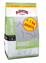 Sausas pašaras šunims Arion Adult Small Chicken Rice 7.5 kg + 1 kg
