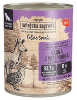Šunų ėdalas Wiejska Zagroda Forest Flavours sarna su putpele, 800 g