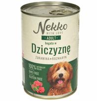 Šunų maistas NEKKO Wild Rosemary 400g
