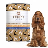 Šunų konservai Perro Gourmet Veal with Zucchini Monoprotein, 400 g