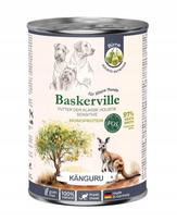Šunų ėdalas Baskerville Super Premium jautriems, kengūros, 400g