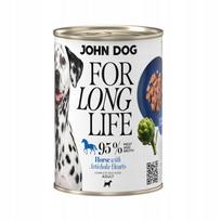 Šunų konservai su arkliena 0,4 kg John Dog