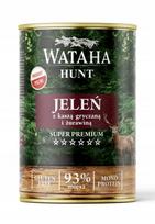 Šunų maistas Wataha Hunt Monoprotein su elniena, kruopomis ir spanguolėmis, 400 g
