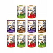 Šunų konservai Zew Natury PREMIUM be vištienos, įvairių skonių, 10x400g