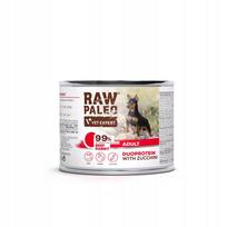 Šunų pašaras RAW PALEO ADULT Beef & Rabbit 200g