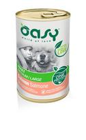 Šlapias šunų maistas OASY ONE PROTEIN ADULT SALMON 400g