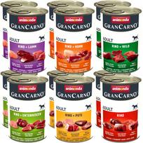 Šunų maistas Animonda GranCarno Adult įvairių skonių 12x400g