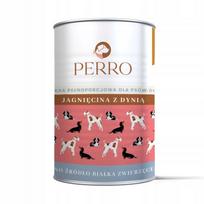 Šunų konservai Perro su ėriena ir moliūgais, 400 g