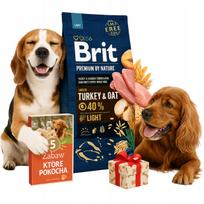 Sausas šunų maistas Brit Premium by Nature Light turkey 15 kg