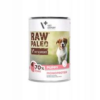 Šunų konservai RAW PALEO PUPPY, kiauliena, 400 g