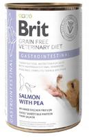 Šunų pašaras BRIT Veterinary Gastrointestinal Salmon&Pea, 400 g