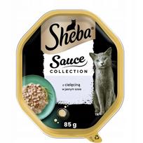 Šlapi katės ėdalas SHEBA su veršiena padaže, 11 x 85 g