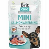 Šunų konservai Brit Care Mini Salmon Herring Sterilised 85g