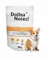 Šlapiamas šunų ėdalas DOLINA NOTECI PREMIUM fazanas, moliūgas, 100g, mažų veislių šunims