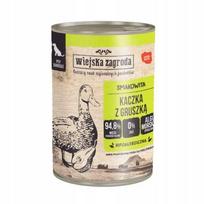 Šunų konservai Wiejska Zagroda Duck with pear (suaugusiems) 400g