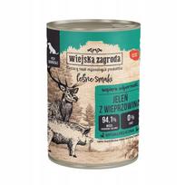 Šunų konservai Wiejska Zagroda Forest flavors su elniena ir kiauliena, 400 g