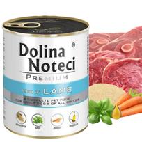 Šunų konservai Dolina Noteci Premium su ėriena 800g