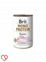 Šunų konservai Brit Mono Protein Rabbit, 400 g