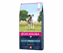 Šunų maistas Eukanuba Adult Large su lašiša ir miežiais 12 kg