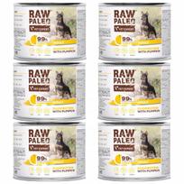 Šunų konservai Raw Paleo Turkey & Cod Adult, 6 x 200 g