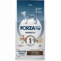 Sausa ėdalas šunims Forza10 Mono Diet Adult Medium Lamb 12 kg
