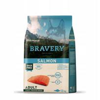 Sausas šunų maistas BRAVERY Salmon Grain Free 12 kg monoproteinas suaugusiems