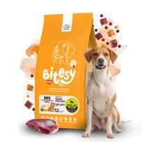 Sausas šunų maistas BITESY Platinum Duck Rice High Protein Batat 12 kg