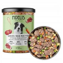 Šlapias pašaras FIDELIS su arkliena 0,4 kg