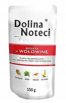 Drėgnas šunų maistas su jautiena DOLINA NOTECI PREMIUM 150g