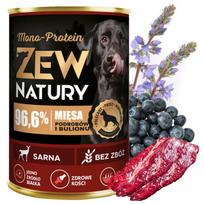 Šunų konservai MONO-PROTEIN Roe deer 400g Zew Natury