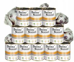 Šunų konservai Dolina Noteci Duck with pumpkin 12x800g