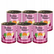Šunų konservai Dolina Noteci Superfood Duck Quail 6 x 800 g
