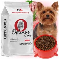 Sausas šunų maistas Optimus Canis Standard 9kg mažų veislių šunims
