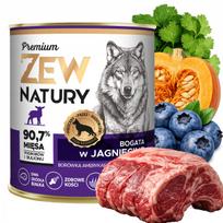 Šunų konservai su ėriena 800g Zew Natury PREMIUM
