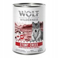 Šunų konservai Wolf of Wilderness Poultry beef, 400 g