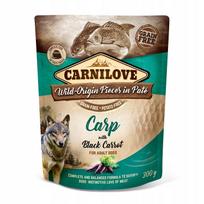 Šunų maistas CARNILOVE su karpiu ir juodaisiais morkomis