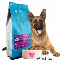 Šunų maistas su jautiena ir ryžiais LINCOLN, 3 kg