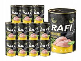Šlapias kačių maistas su vištiena RAFI CAT 12x400g DOLINA NOTECI