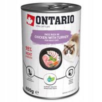 Konservai katėms ONTARIO su vištiena, kalakutiena ir šaltalankiais 4