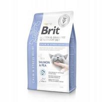 Veterinarinis pašaras katėms BRIT Grain Free Calm Stress Relief, lašiša ir žirniai, 5 kg